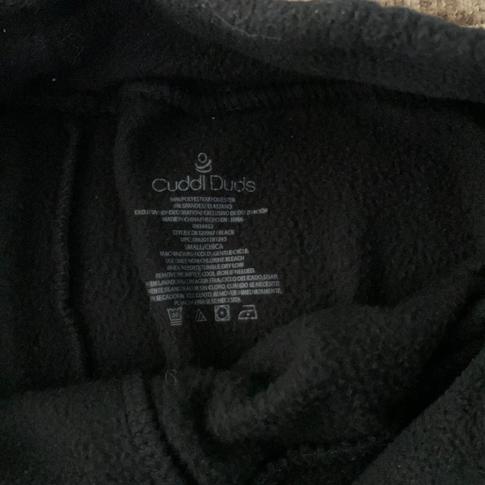 Cuddle duds fleece leggings